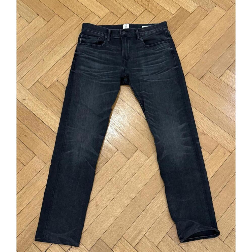 Kato Washed Black (Pen Slim Rilo) Slim Fit Men's Jeans Size 33x30